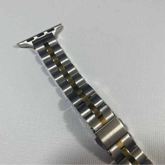 Posh Tech Sophie Stainless Steel Band for 38mm Apple Watch - Silver/Rose Gold - Picture 8 of 8